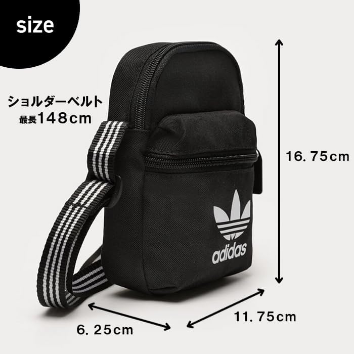 Amazon.co.jp: [アディダス] ADICOLOR FESTIVAL BAG アディカラー